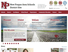 Tablet Screenshot of npaschools.org
